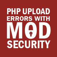 Permalink to Solving PHP File Uploading Errors Caused By Mod Security