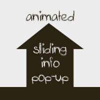 Permalink to Animated Sliding Info Pop-Up With jQuery & CSS 3