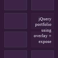 Permalink to Creating A Portfolio In WordPress With jQuery Tools Expose & Overlay