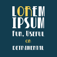 Permalink to Lorem Ipsum Generators: Fun, Useful, or Detrimental?